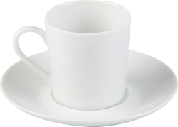 Tasse café porcelaine Empire (seule)