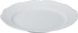 Assiette plate 24 cm Rocaille