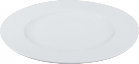 Assiette présentation 32cm blanc porcelaine
