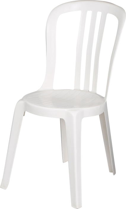 CHAISE PLASTIQUE BLANCHE