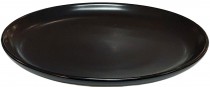 Assiette Okinawa noire 15cm
