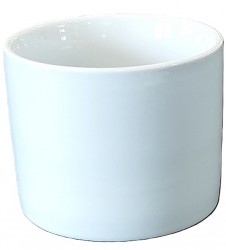 Cylindre blanc 8cm h6,5
